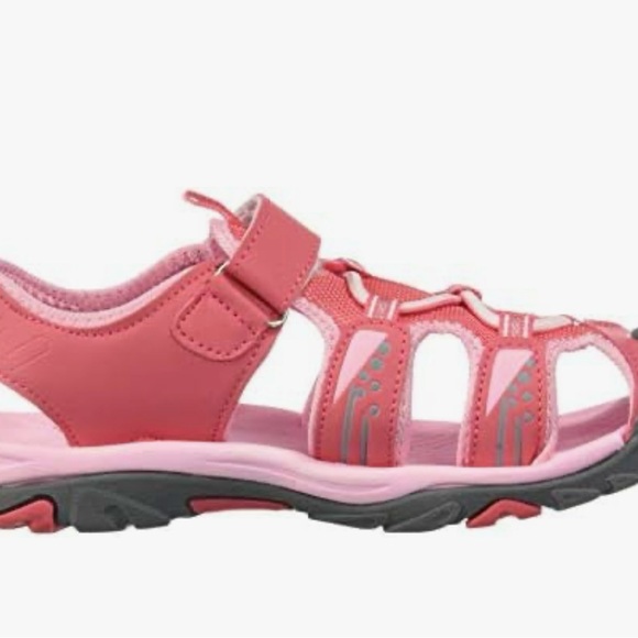 Coga kids girls size 1.5 hiking trekking sandals, water, sports kids shoes (New) - Picture 8 of 9